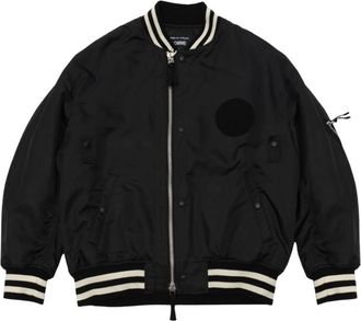 Comme Des Gar&ccedil;ons Blouson Ma-1 in Nylon Twill - - Jackets - Uomo - Nero - M