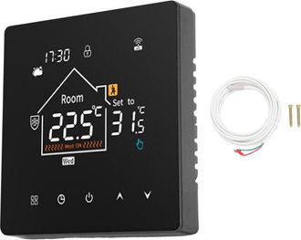 OEM Termostato Digital Programable De 7 D&iacute;as Con Pantalla T&aacute;ctil Lcd A Color Y Funci&oacute;n De Memoria De Datos Para El Hogar, Hoteles Y Oficinas. Compatible C