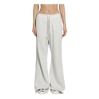 Rick Owens Pantaloni IN Felpa - female - Rick Owens - Sweatpants - White - S - Trousers
