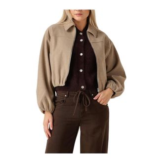 Second Female Dames, Jassen, Bruin, Maat: L Poliester