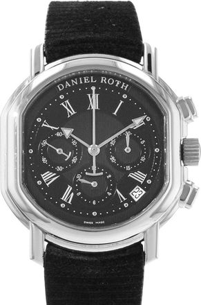 Daniel Roth Pre-owned Daniel Roth Masters Chronograph Automatic Black Dial Mens Watch S247