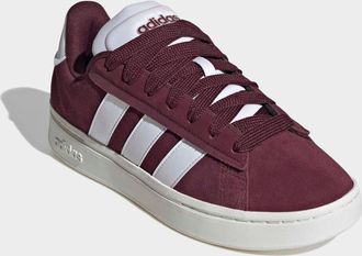 adidas Sneaker ADIDAS SPORTSWEAR GRAND COURT ALPHA, Herren, Gr. 44, rot (maroon, cloud wei&szlig;, maroon), Leder, Synthetik, Schuhe Sneaker, Design inspiriert vom