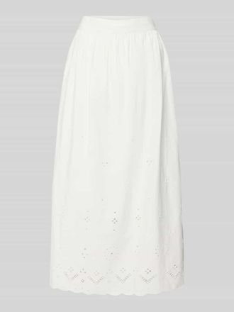 Marc O'Polo Denim Marc OPolo Denim Regular Fit Midi-Rock aus reiner Baumwolle in Offwhite, Gr&ouml;&szlig;e XL