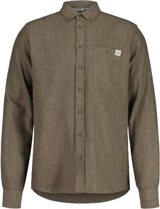 Maloja LukanM. Hemd für Herren | grau/braun