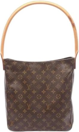 Louis Vuitton Pre-owned Vintage Monogram Shoulder Bag - - Pre-owned - Donna - Marrone - ONE SIZE