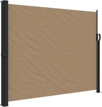 vidaXL Toldo Lateral Retr&aacute;ctil Gris Taupe 160x300 Cm Vidaxl