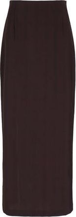 8 by YOOX COLUMN LONG SKIRT W/ BACK SPLIT