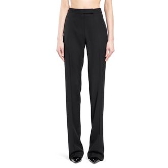 Tom Ford Grain De Poudre Wool Tuxedo Trousers
