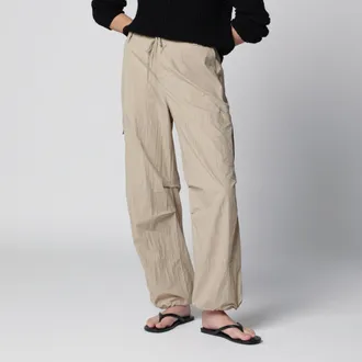 Dunst Beige Utility Parachute trousers