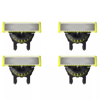 Philips Genuine Philips Oneblade 360 Replacement Blades For Electric Shaver And Trimmer 4 Pack Model Qp440/50