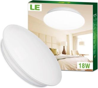 OEM L&aacute;mpara De Techo Led De 18 W, 36 Cm De Di&aacute;metro, Luz Blanca C&aacute;lida, 3000 K