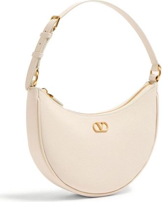 Valentino Garavani Leather Bag - Beige