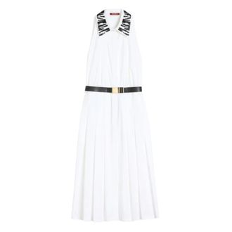 Max Mara Shirt Dresses, female, White, Size: XS Mstubicato Dress