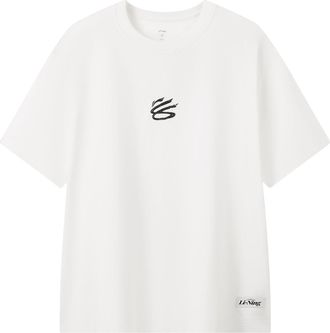 Li-Ning Curry T-Shirt White AHSWJ49-1