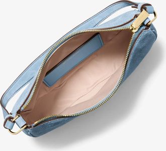 Michael Kors Kyla Small Suede Convertible Pochette