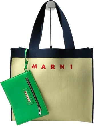 Marni Multi-Color Polyester Tote Bag (Pre-Owned)