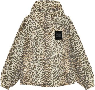 Ganni Jassen, Dames, Beige, M, Nylon, Flyweight Nylon Jacket