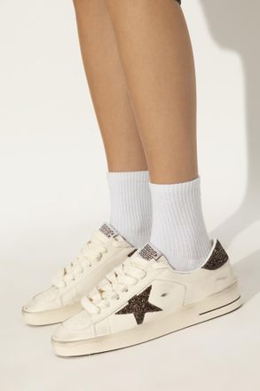 Golden Goose Stardan Sports Shoes, Womens, White