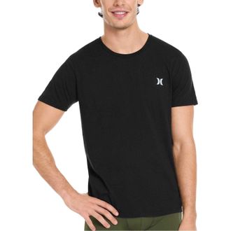 Hurley Hurley Heren Logo Regular T-shirt (Set van 2) (Zwart/Grijs)