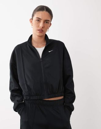 Nike Street - Giacca sportiva nera-Nero