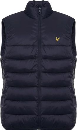 Lyle & Scott Blauwe Sportieve Herenjas Jk 1231V Z271 - Heren - Bodywarmers - Blauw - M - Jassen