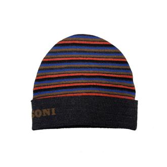 Missoni MI-8997205082324 Striped Wool Beanie - Multicolor