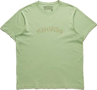 maharishi Bamboe Tee Groen-S - Heren - T-shirts - Groen - XL - Bamboe - Tops