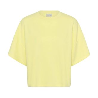 Gestuz T-shirt - Dames - Tops - Geel - Maat: L