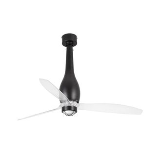 Faro Barcelona Ventilador con luz pc transparente 128x128x67.4 cm