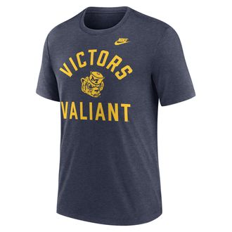 Nike Michigan Legacy Mantra Nike Mens College T-Shirt in Blue | NJFDEX52MWV-1MJ