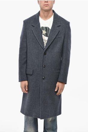 Isabel Marant Cappotto JOHEL in Misto Lana Herringbone taglia 48