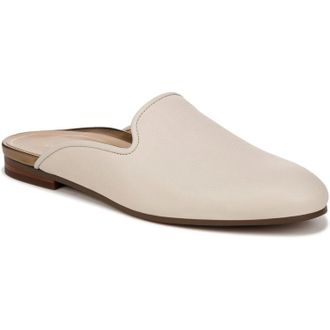 Vionic Womens Vionic Willa I8674L1100 Flats Off White Leather Slip On Mule HAWK1013