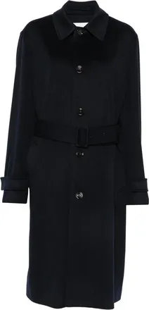 Lardini Belted Button-up Coat