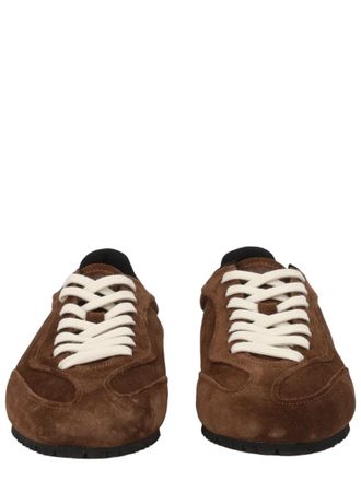 Axel Arigato Daze Runner Textured Sole Suede Sneakers