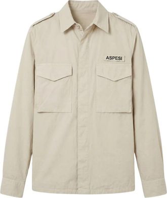 Aspesi Light Jacket - Heren - Zomerjassen - Beige - XL - Jassen