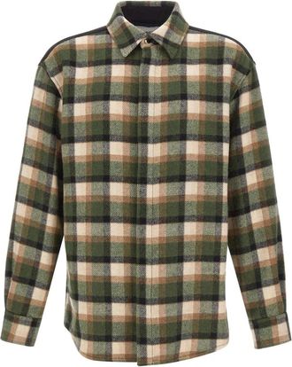 Iceberg Flanellen overshirt - Heren - Overhemden - Veelkleurig - Maat: M Flanel