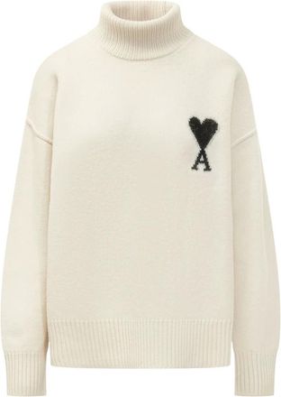 Ami Mujer, Jerseys, Beige, Talla: 2XS