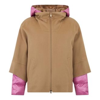 Herno Dames, Jassen, Beige, Maat: S Wol