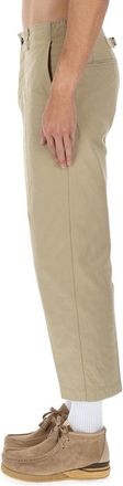 Visvim High-Waisted Cotton Chino Trousers - Beige