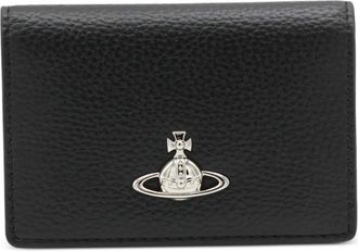 Vivienne Westwood Orb-plaque wallet - Black