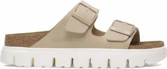 Birkenstock Womens Arizona Chunky Sandals In Sandcastle