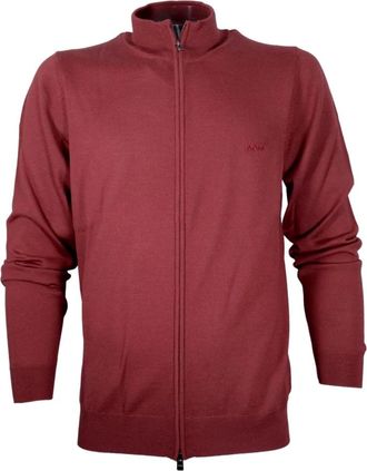HUGO BOSS Hombre, Jerseys, Rojo, Talla: L