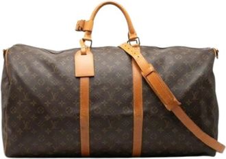 Louis Vuitton Pre-owned Weekend Bags, female, Brown, Size: ONE SIZE Pre-owned Monogram Boston Bag