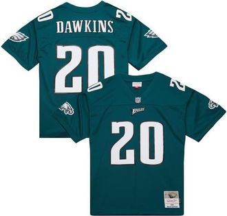 Mitchell & Ness Mens Mitchell & Ness Brian Dawkins Green Philadelphia Eagles Legacy Replica Jersey at Nordstrom, Size Xxx-Large