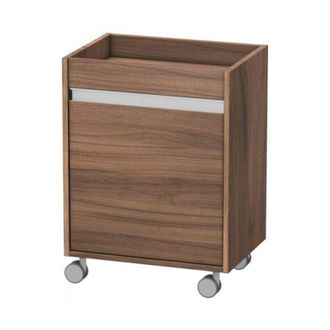 Duravit Duravit - Recipiente Rodante Ketho 2530, 1 Puerta De Madera, Con