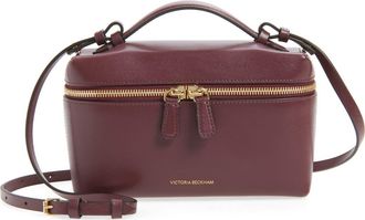 Victoria Beckham Vanity Case Crossbody Bag in Burgundy at Nordstrom