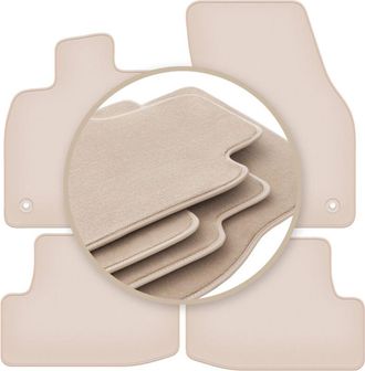 OEM Alfombrillas Premium Beige Para: Audi Q2 Crossover 2016