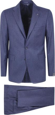 Tagliatore Single Breasted Suits - Heren - Business pakken - Blauw - M - Kostuums