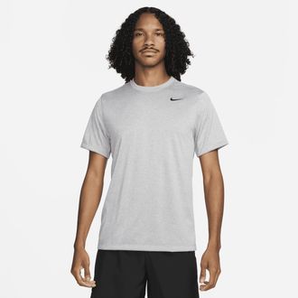 Nike Mens Dri-FIT Legend Fitness T-Shirt in Grey | DX0989-063