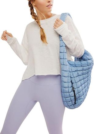 Free People Movement My Time Layer Womens Clothing White : LG (Womens 12-14), Cotton/Polyester